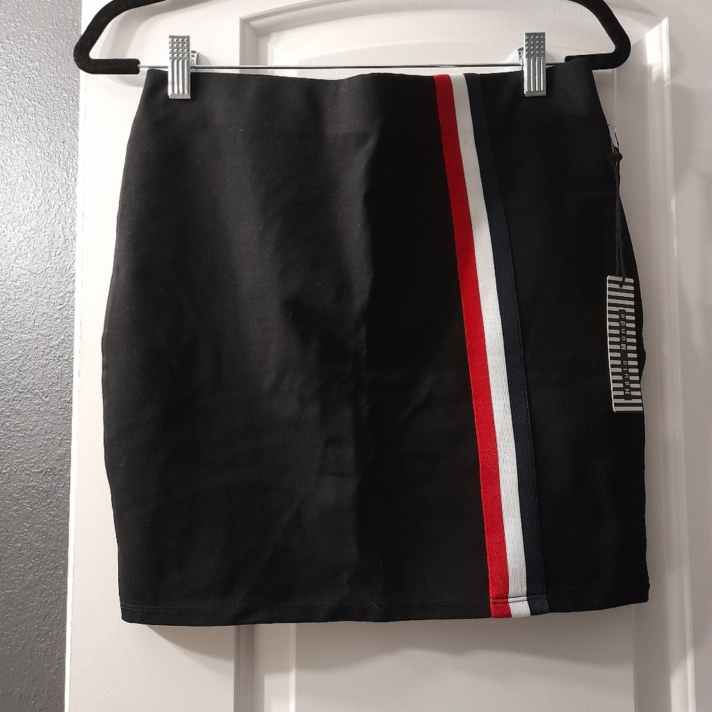 Haute Monde black skirt size M